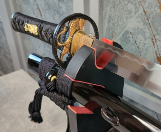 Munenori San-mai Tiger Wakizashi